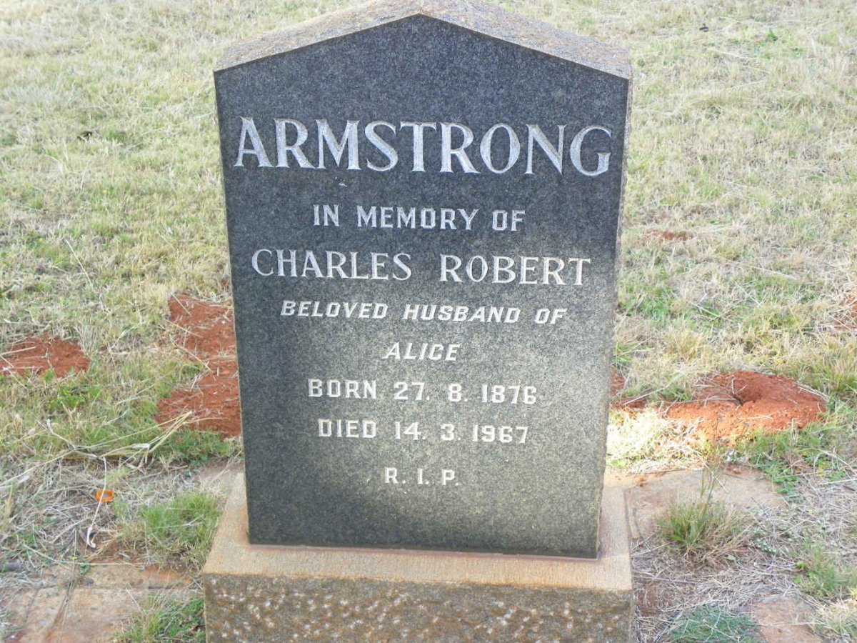 ARMSTRONG Charles Robert 1876-1967