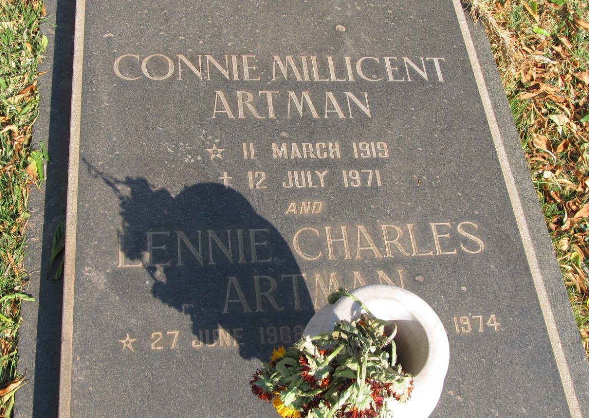 ARTMAN Lennie Charles 1908-1974 &amp; Connie Millicent 1919-1971