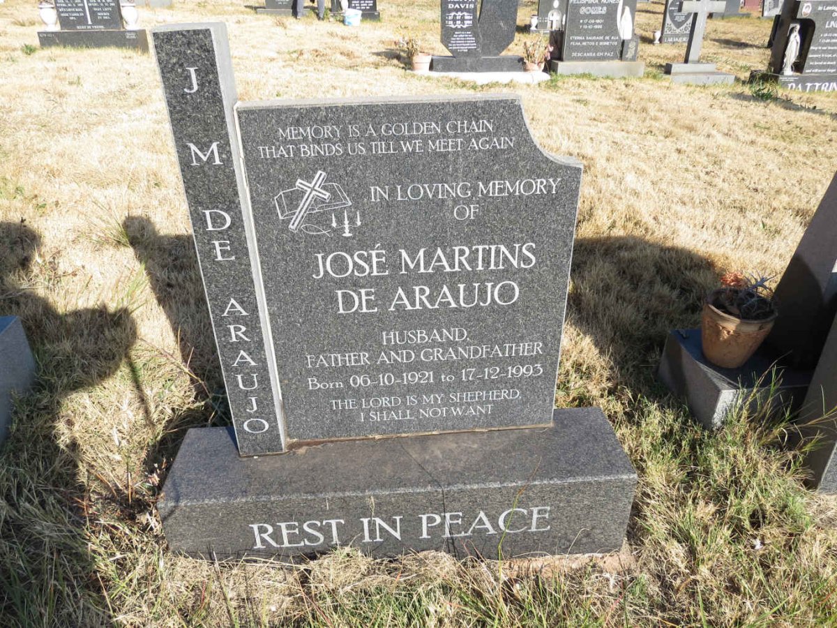 ARAUJO José Martins, de 1921-1993
