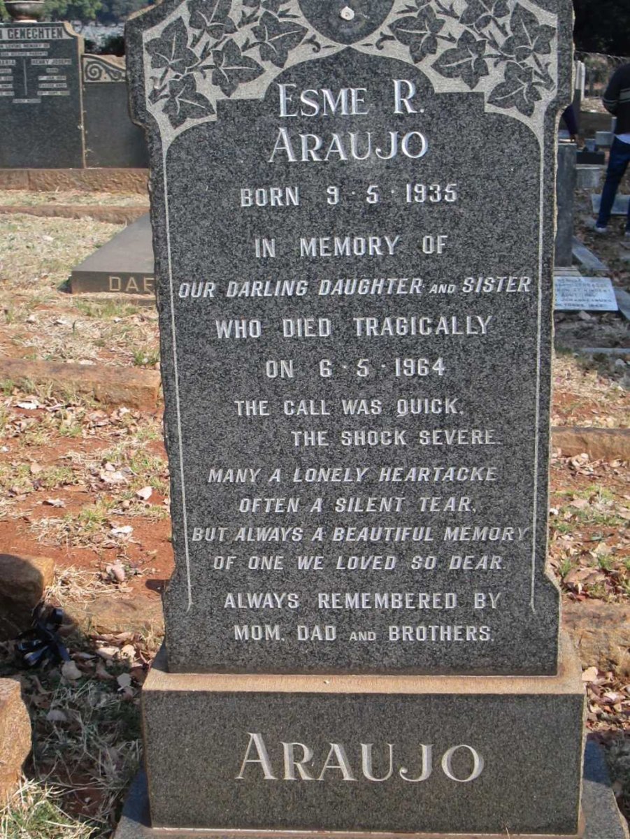 ARAUJO Esme R. 1935-1964