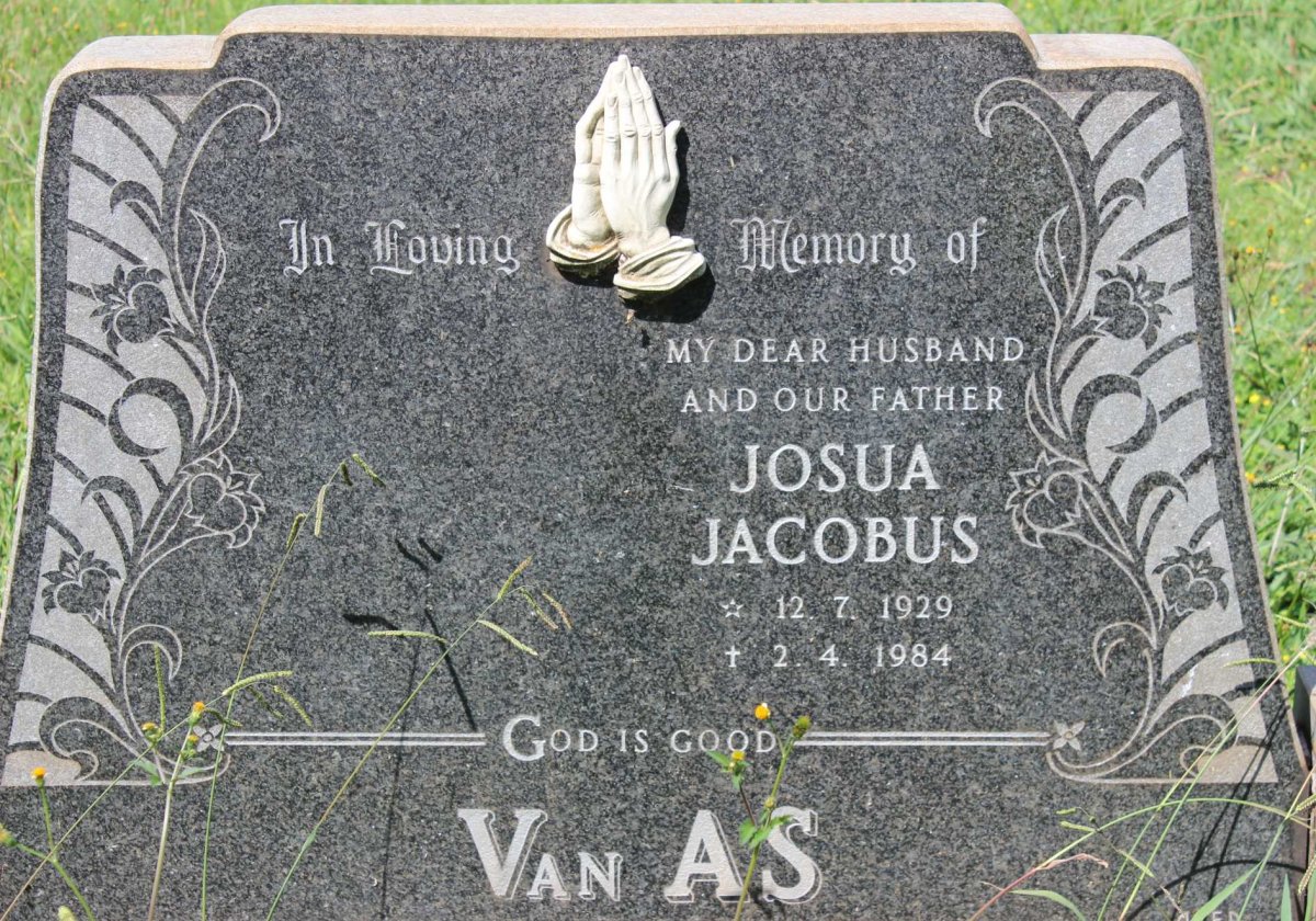 AS Josua Jacobus, van 1929-1984