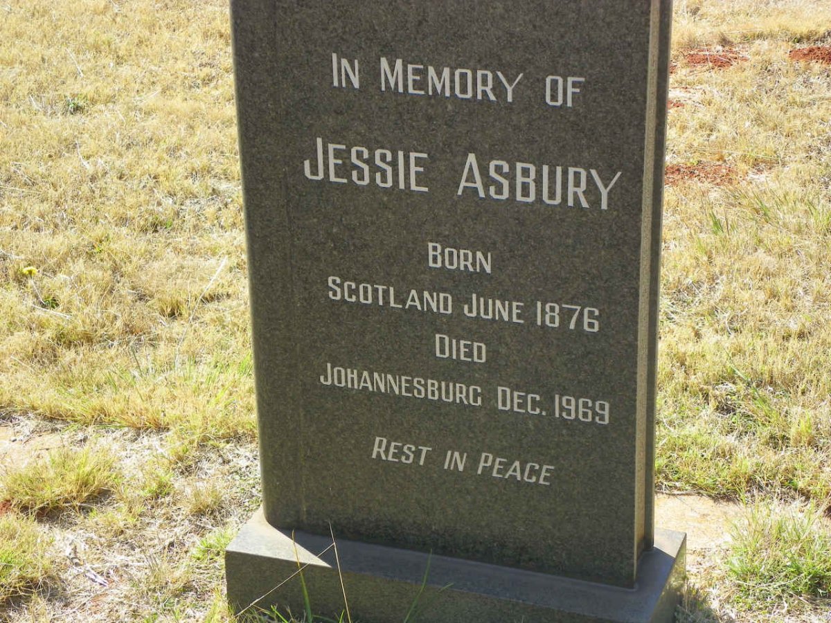 ASBURY Jessie 1876-1969