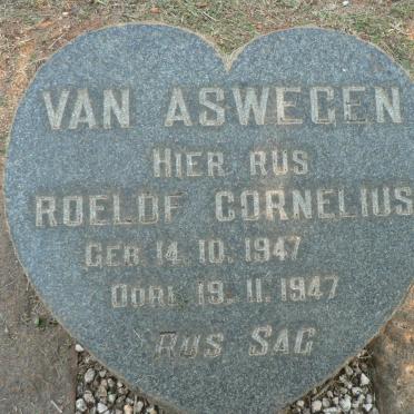 ASWEGEN Roelof Cornelius, van 1947-1947