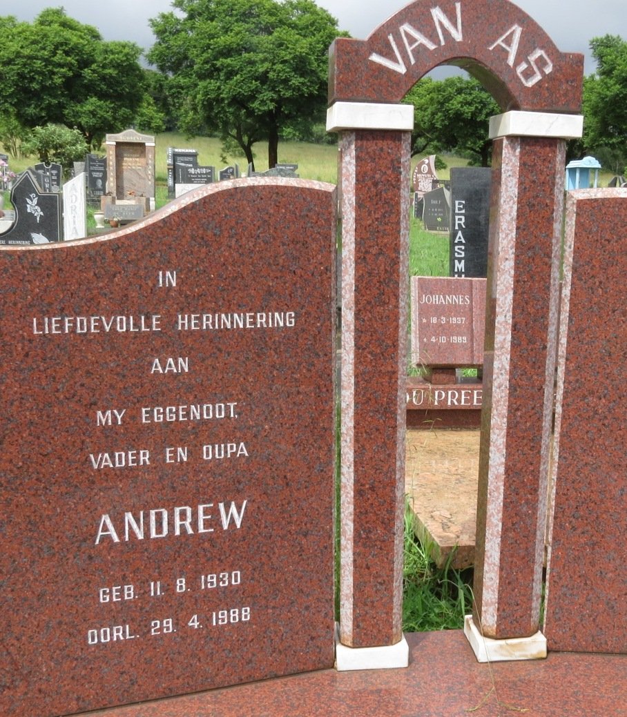 AS Andrew, van 1930-1988
