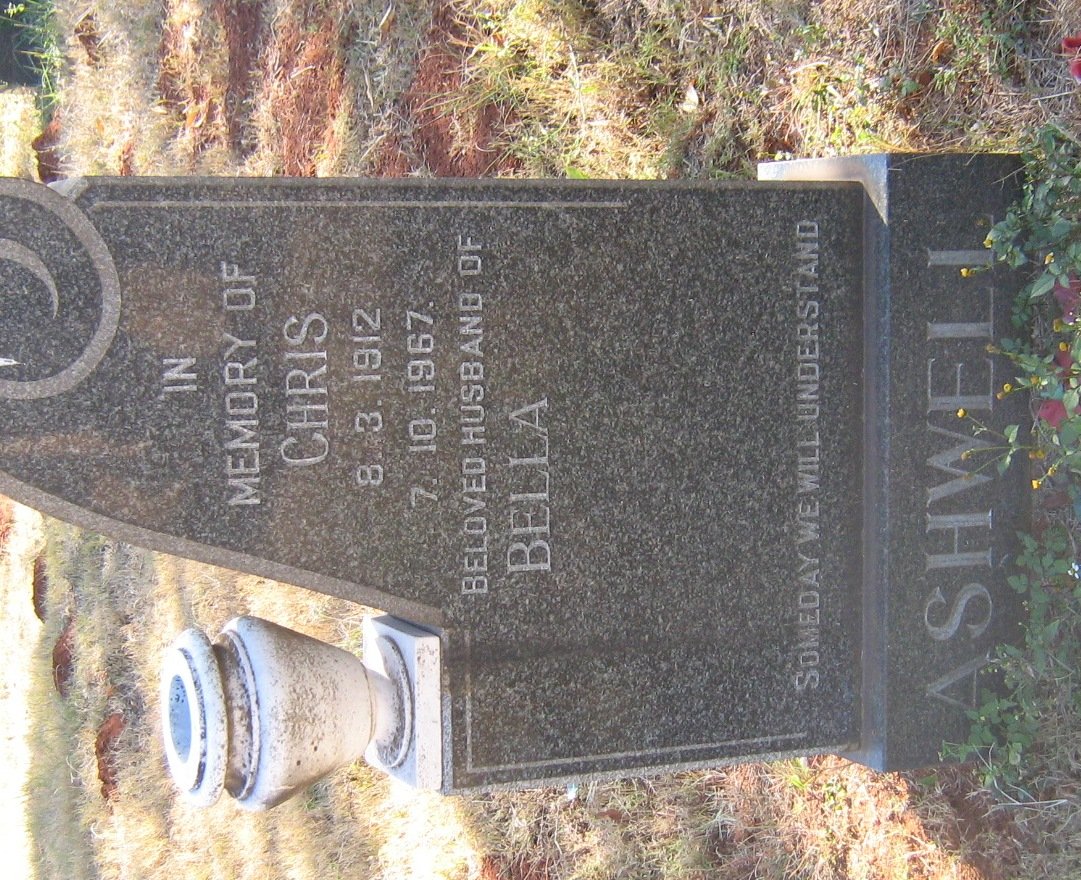 ASHWELL Chris 1912-1967