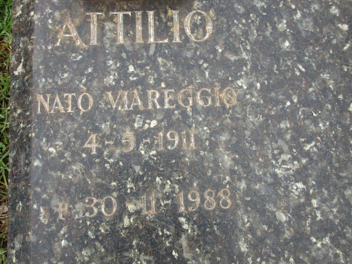 ATTILIO Nato Viareggio 1911-1988
