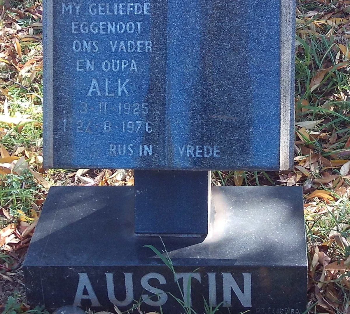 AUSTIN Alk 1925-1976