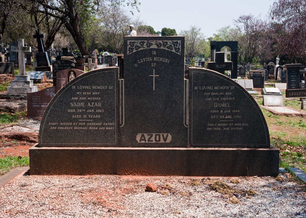 AZOV Sadie Azar -1967 :: AZOV Daniel 1944-1952
