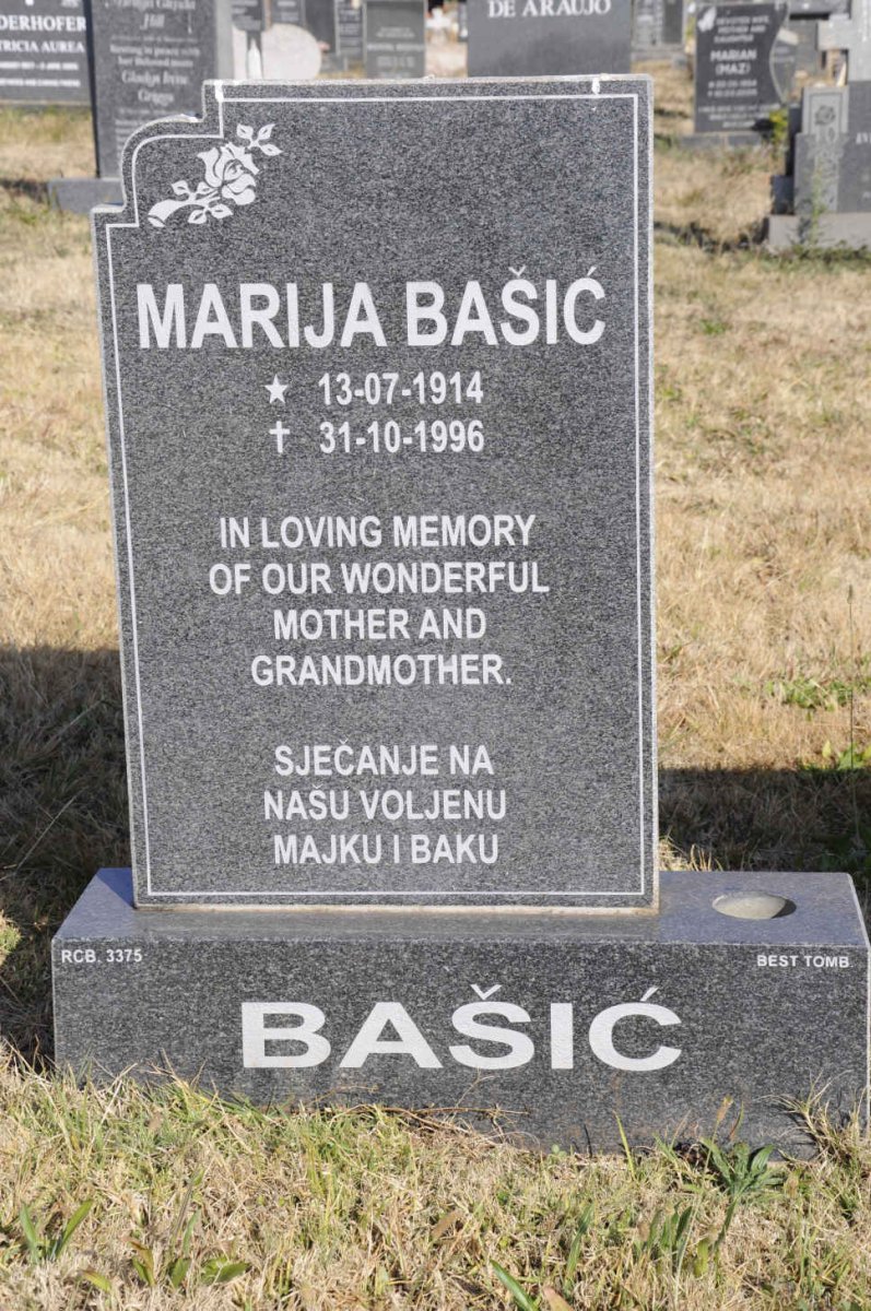 BASIC Marija 1914-1996