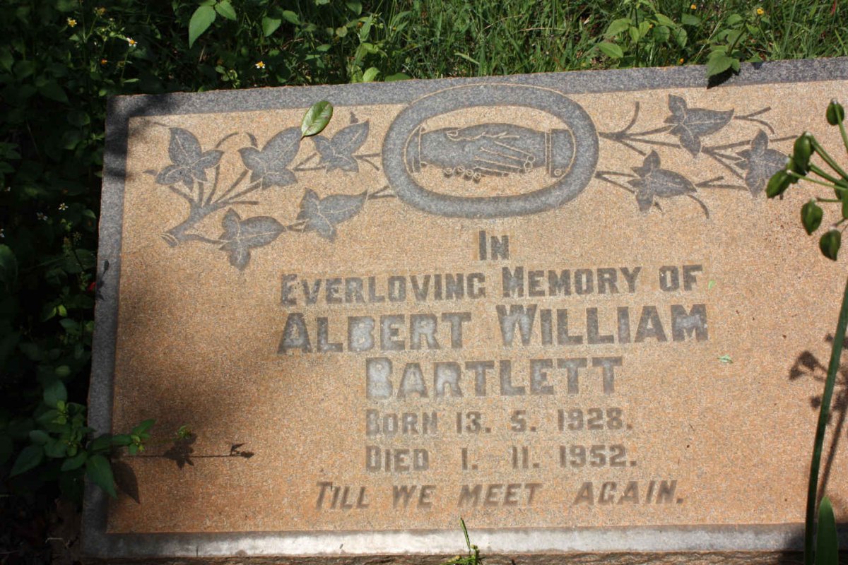 BARTLETT Albert William 1928-1952