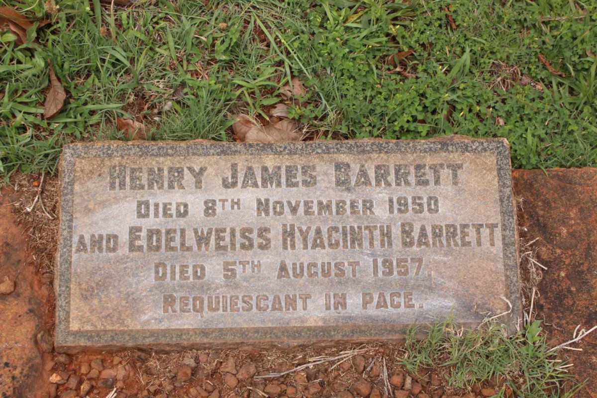 BARRETT Henry James -1950 &amp; Edelweiss Hyacinth -1957