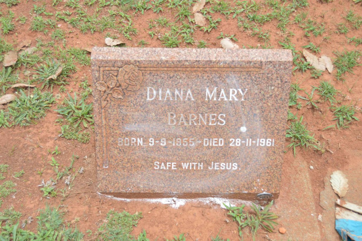BARNES Diana Mary 1955-1961