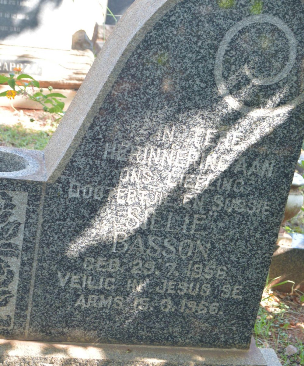 BASSON Sielie 1956-1966