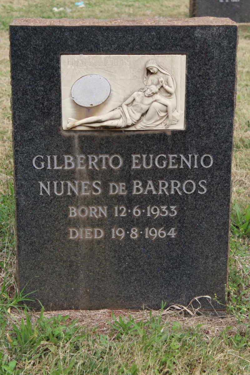 BARROS Gilberto Eugenio Nunes, de 1933-1964