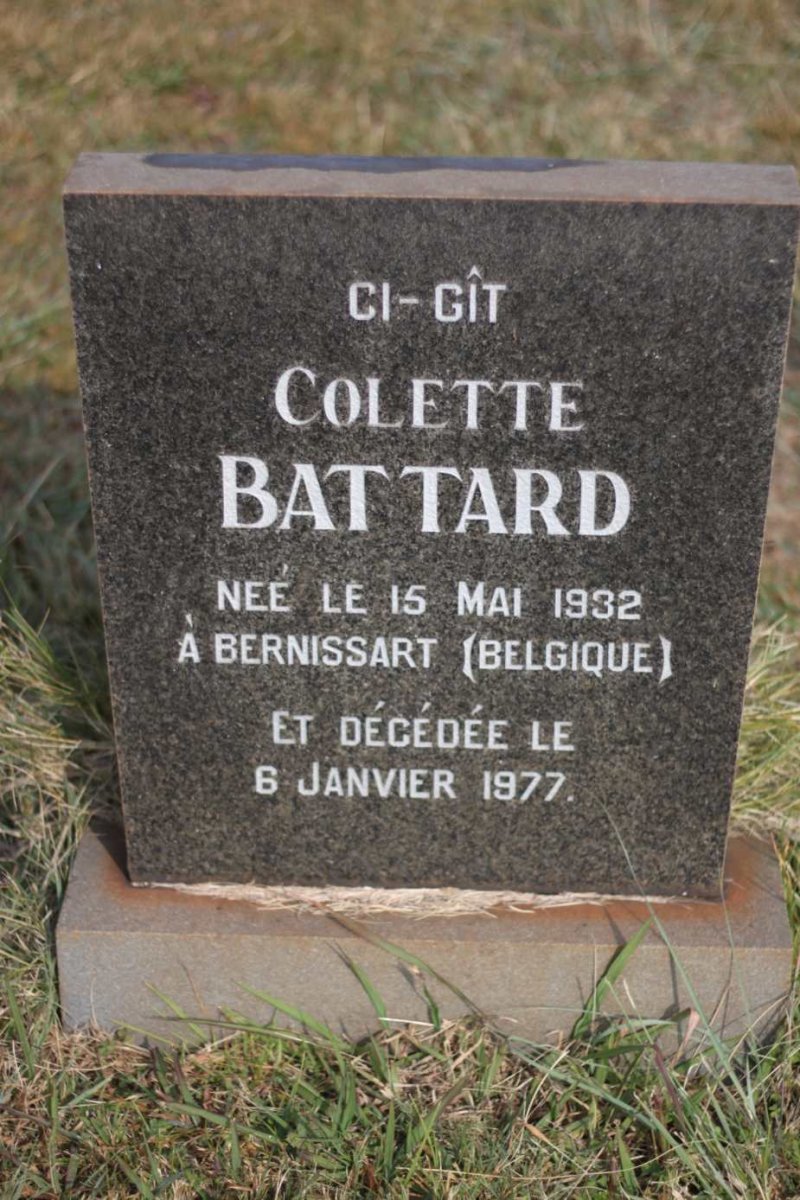 BATTARD Colette 1932-1977