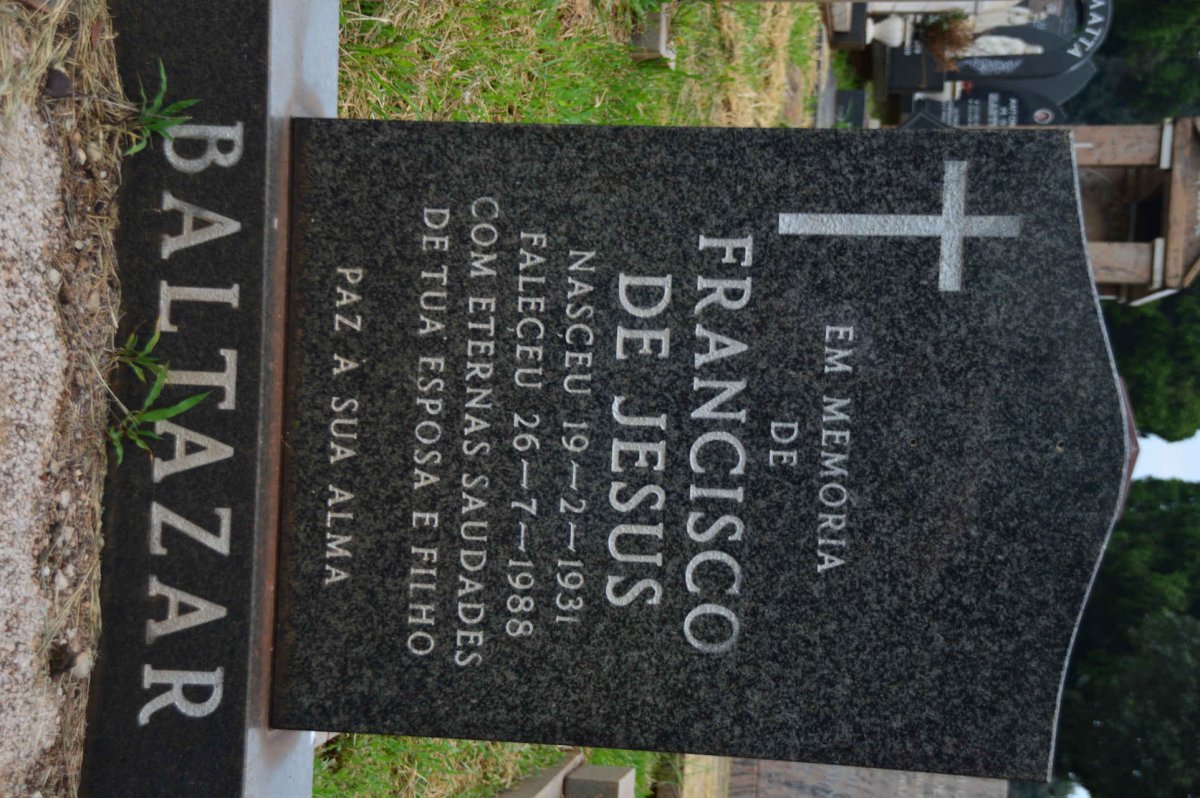 BALTAZAR Francisco de Jesus 1931-1988