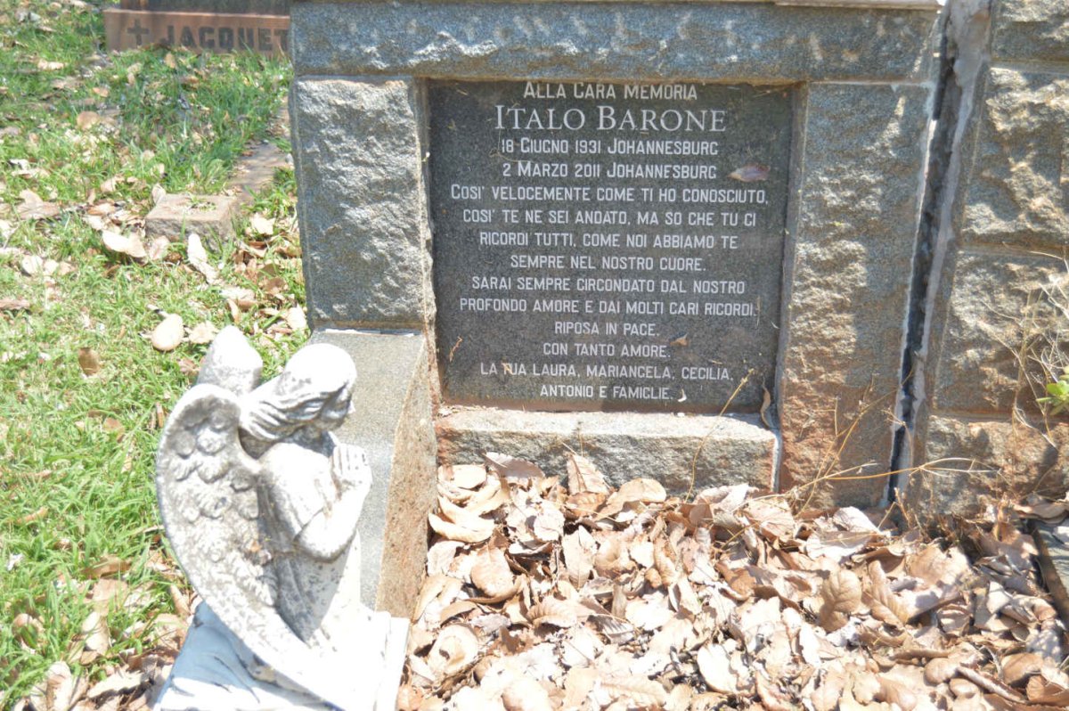 BARONE Italo 1931-2011
