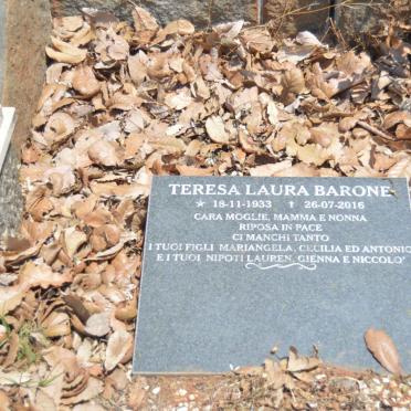 BARONE Teresa Laura 1933-2016
