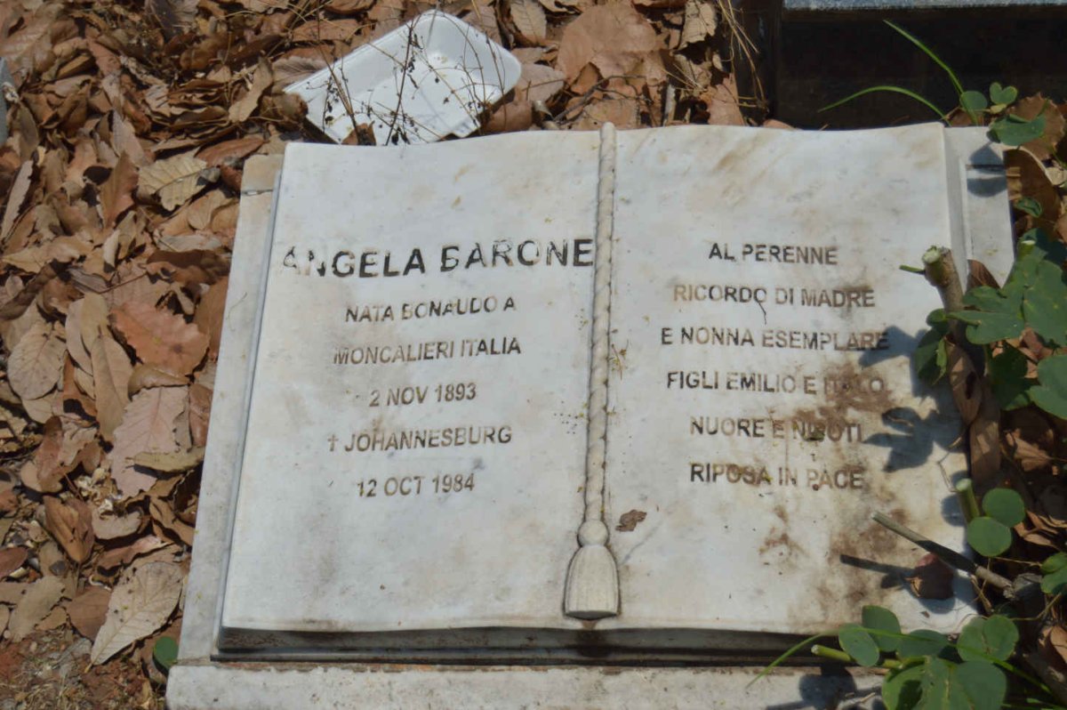 BARONE Angela 1893-1984