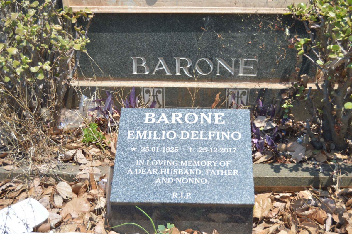 BARONE Emilio Delfino 1925-2017