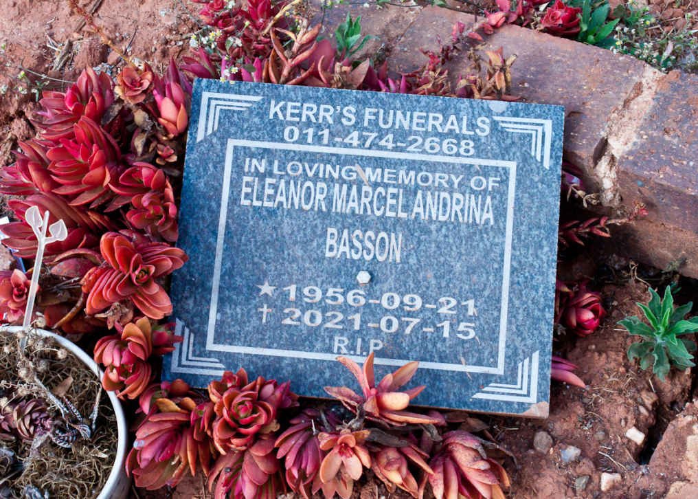 BASSON Eleanor Marcel Andrina 1956-2021