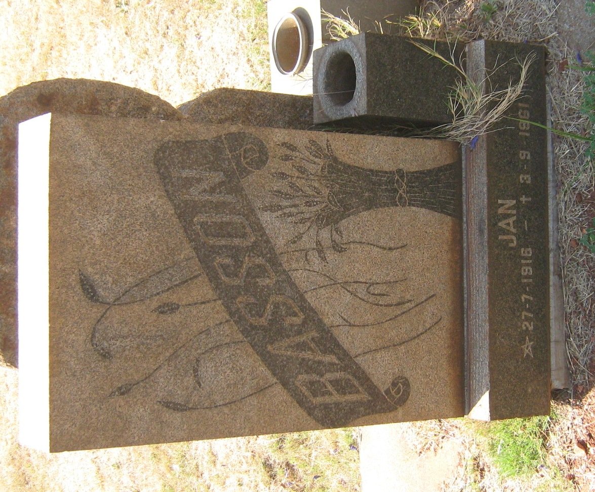 BASSON Jan 1916-1961