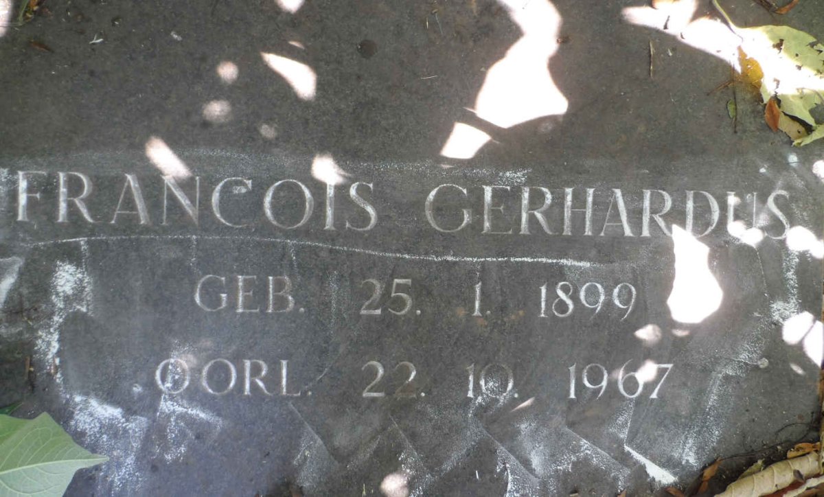 BADENHORST Francois Gerhardus 1899-1967
