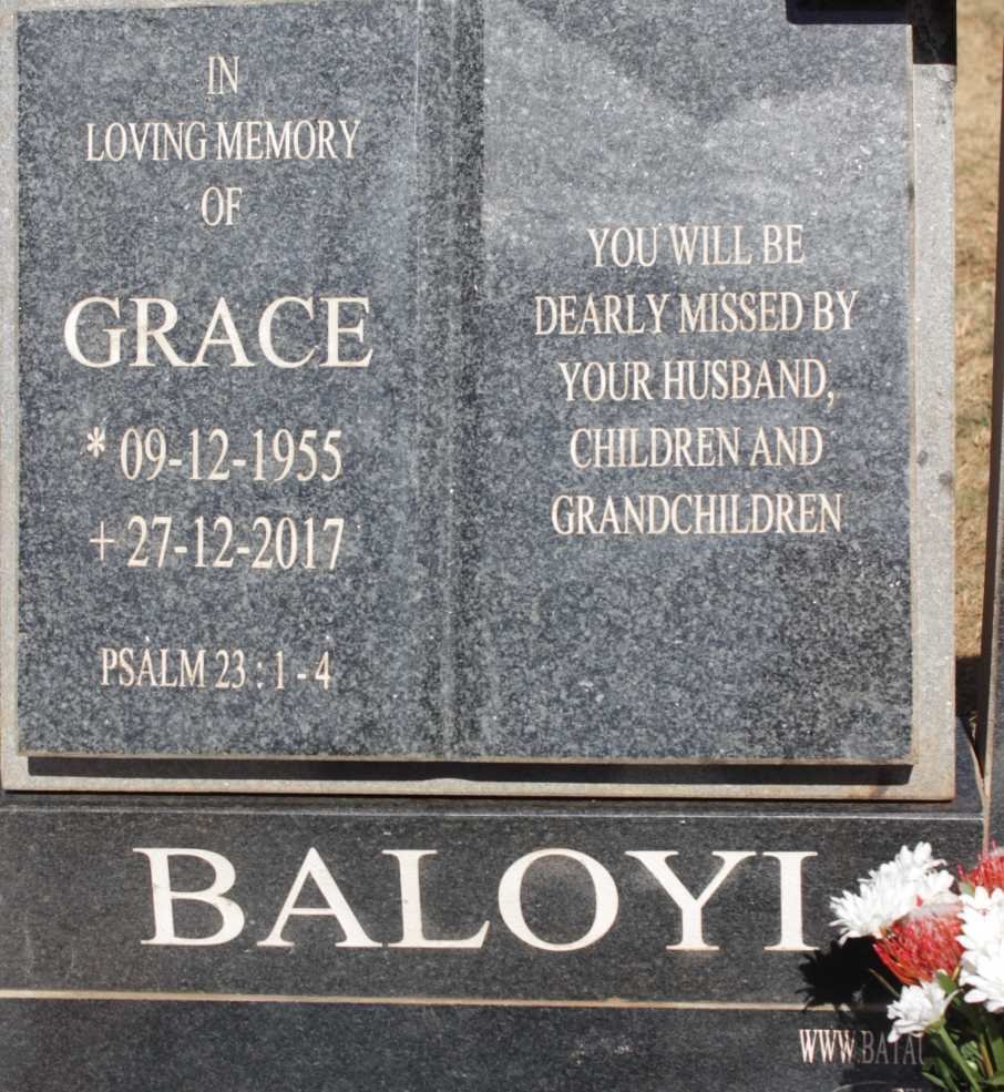 BALOYI Grace 1955-2017