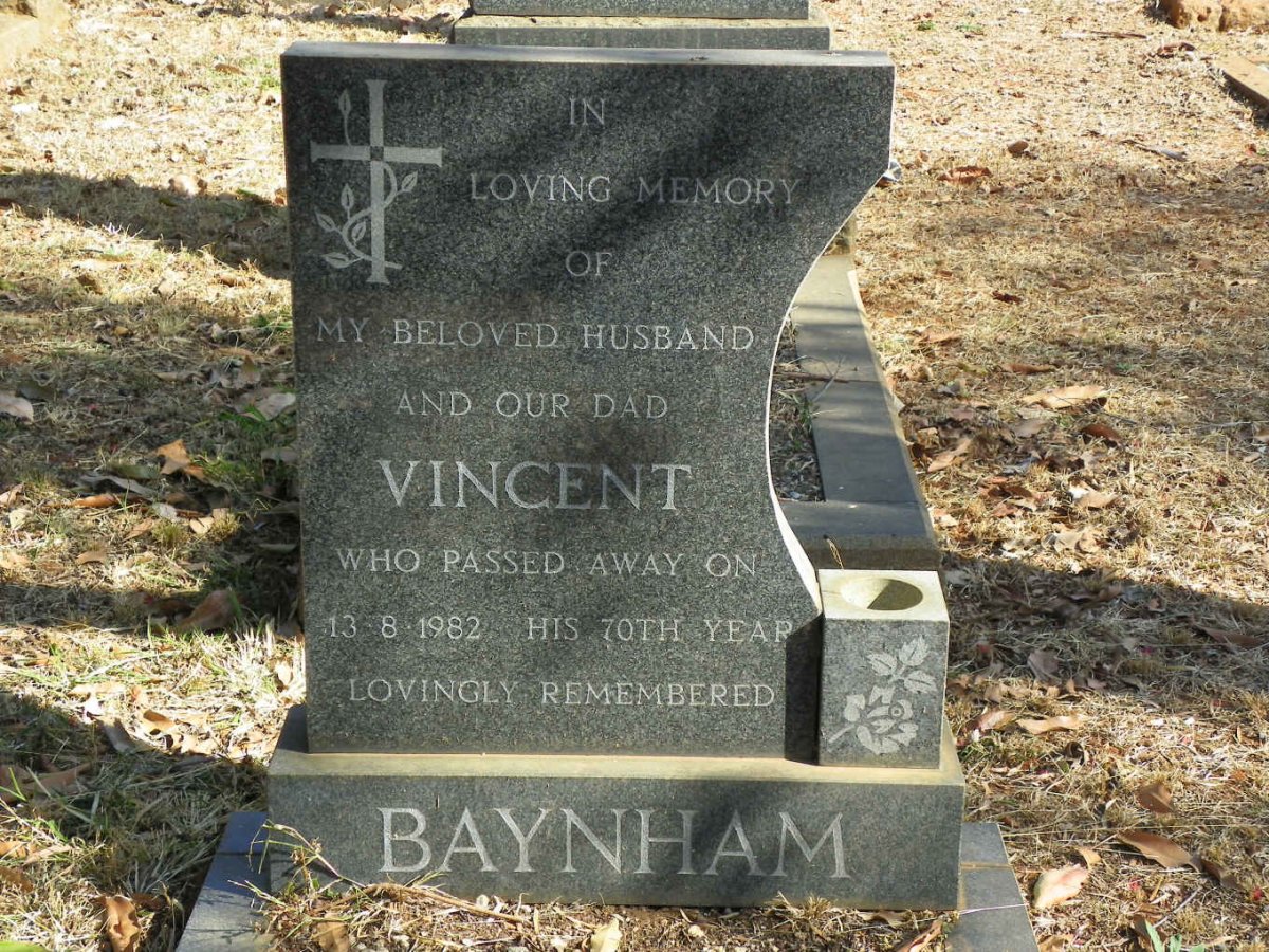 BAYNHAM Vincent -1982