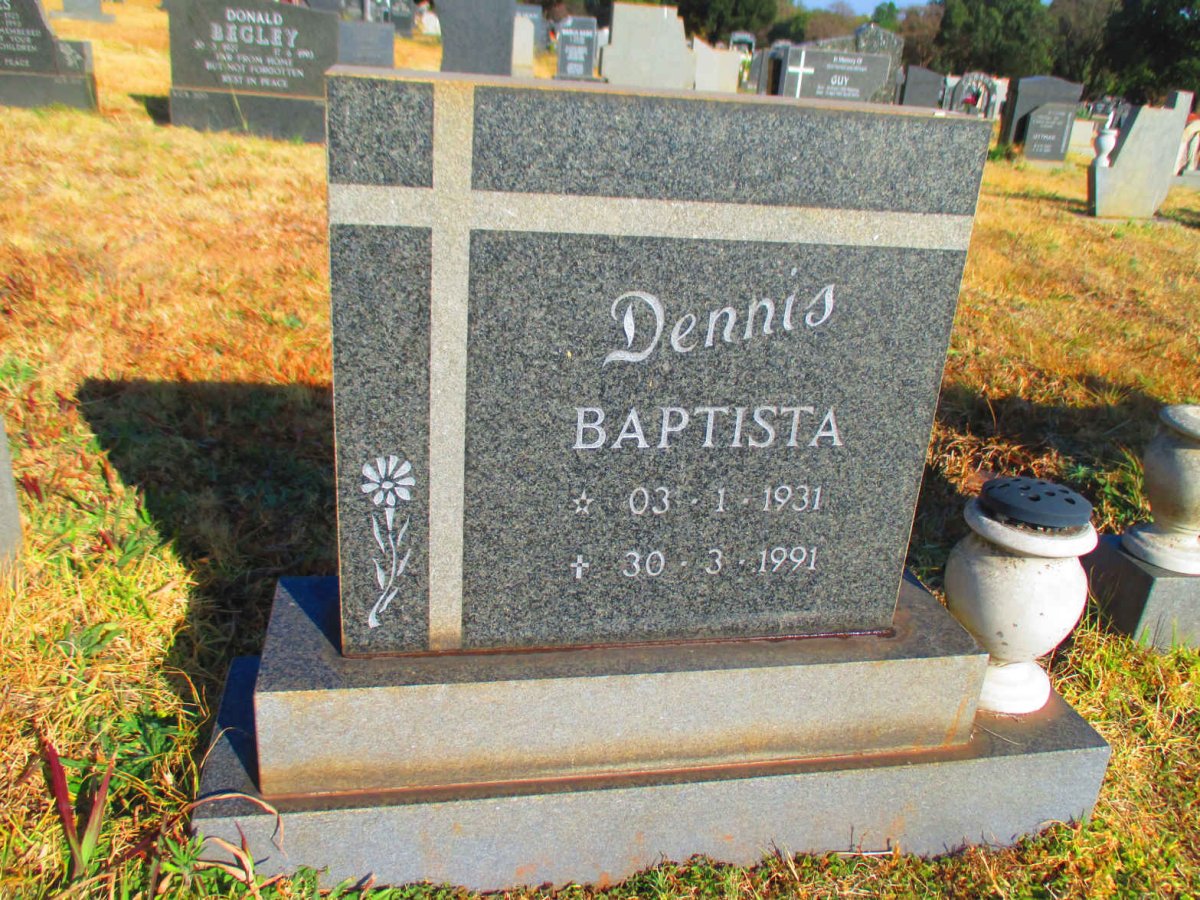BAPTISTA Dennis 1931-1991
