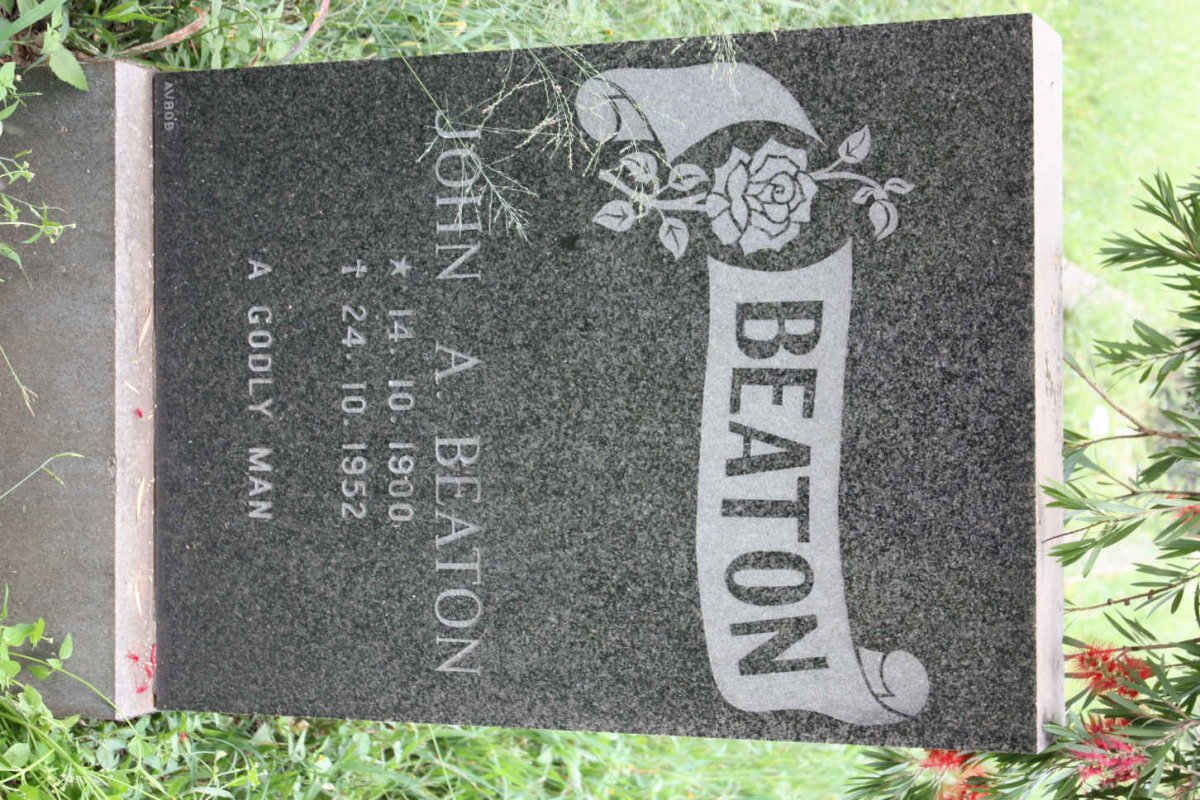 BEATON John A. 1900-1952