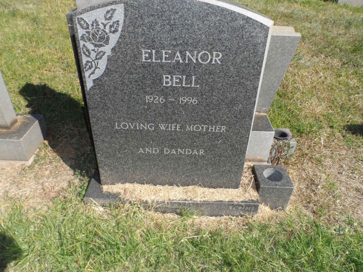 BELL Eleanor 1926-1996
