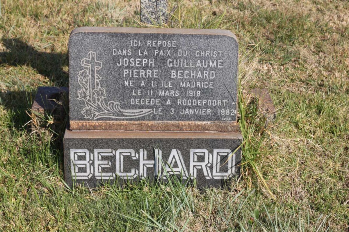 BECHARD Joseph Guillaume Pierre 1918-1982