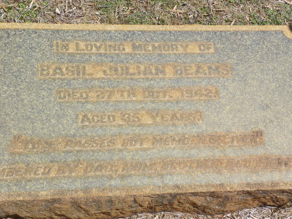 BEAMS Basil Julian -1942