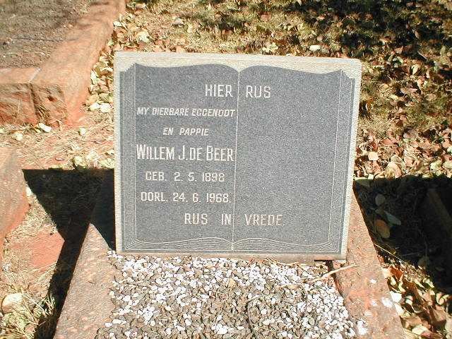 BEER Willem J., de 1898-1968