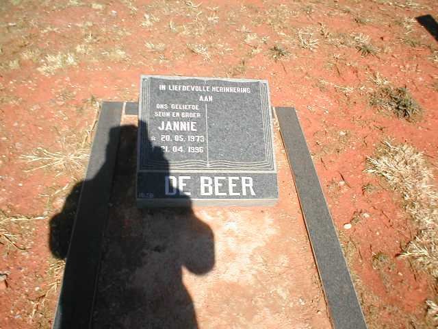 BEER Jannie, de 1973-1996