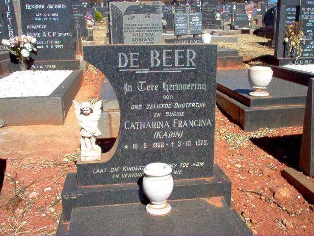 BEER Catharina Francina, de 1966-1975
