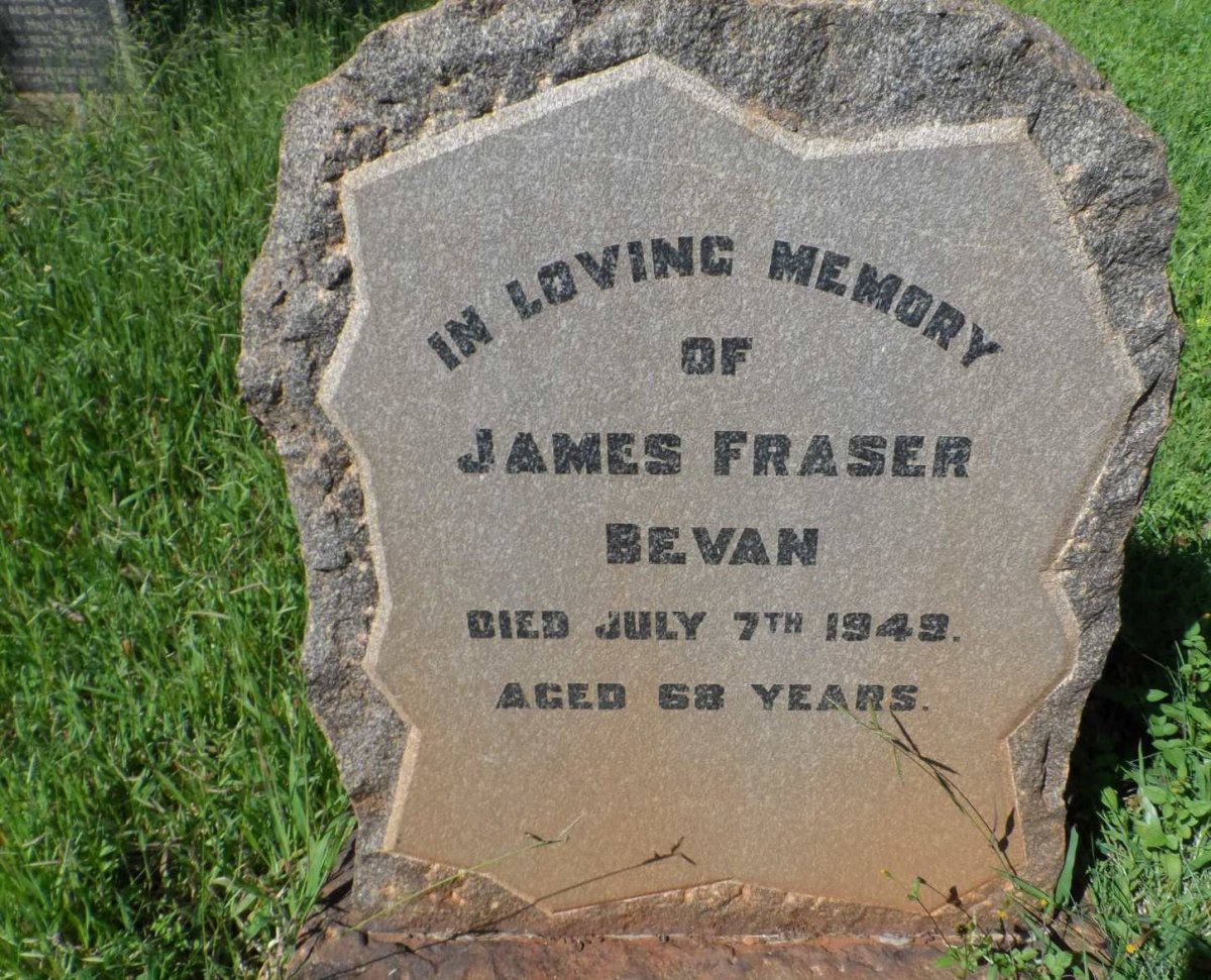 BEVAN James Fraser -1949