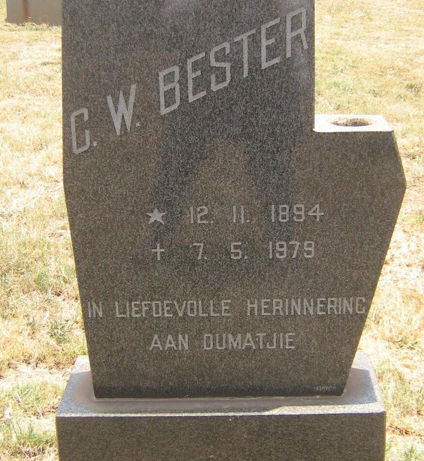 BESTER C.W. 1894-1979