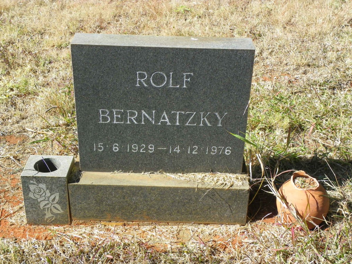 BERNATZKY Rolf 1929-1976