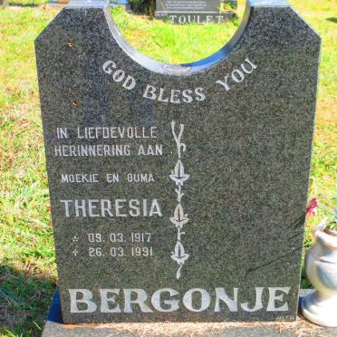 BERGONJE Theresia 1917-1991