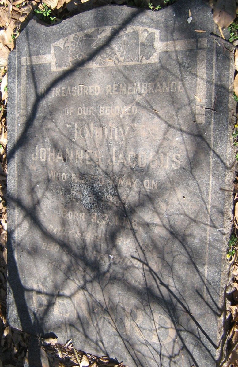 BENARD Johannes Jacobus 1918-1952