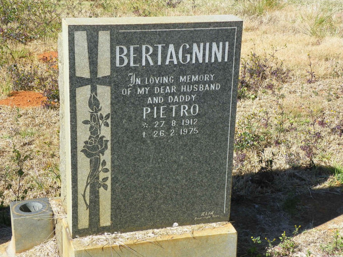 BERTAGNINI Pietro 1912-1975