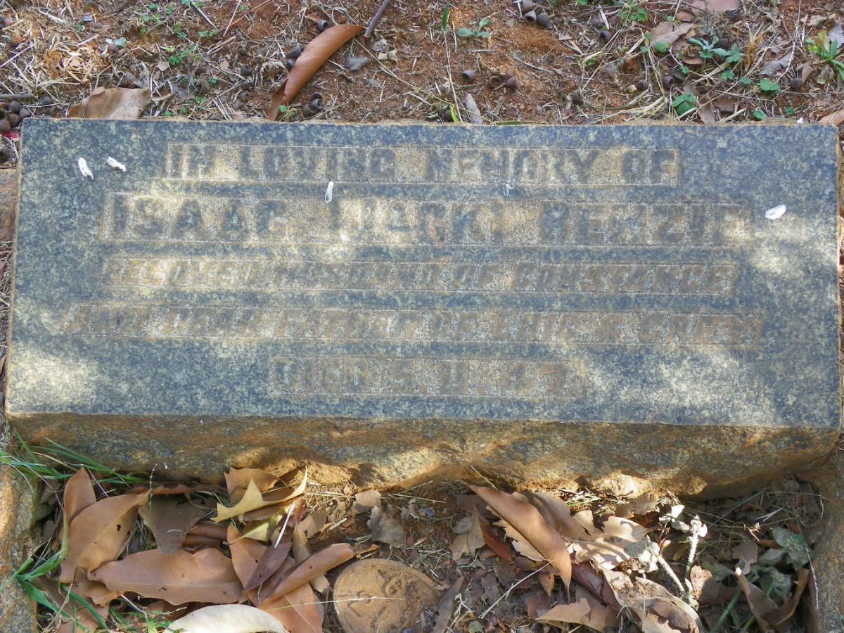 BENZIE Isaac -1947