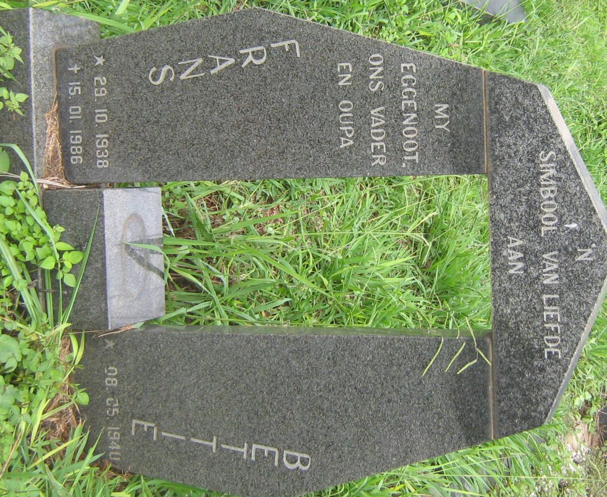 BERGSMA Frans 1938-1986 &amp; Bettie 1940-