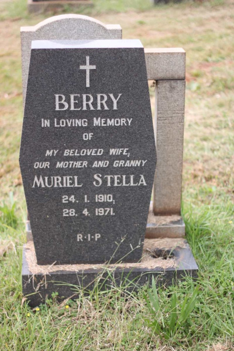 BERRY Muriel Stella 1910-1971