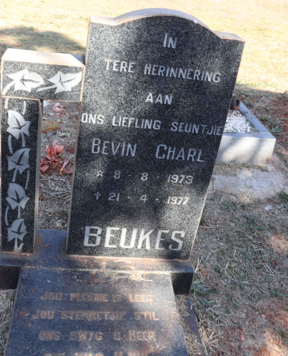 BEUKES Bevin Charl 1973-1977