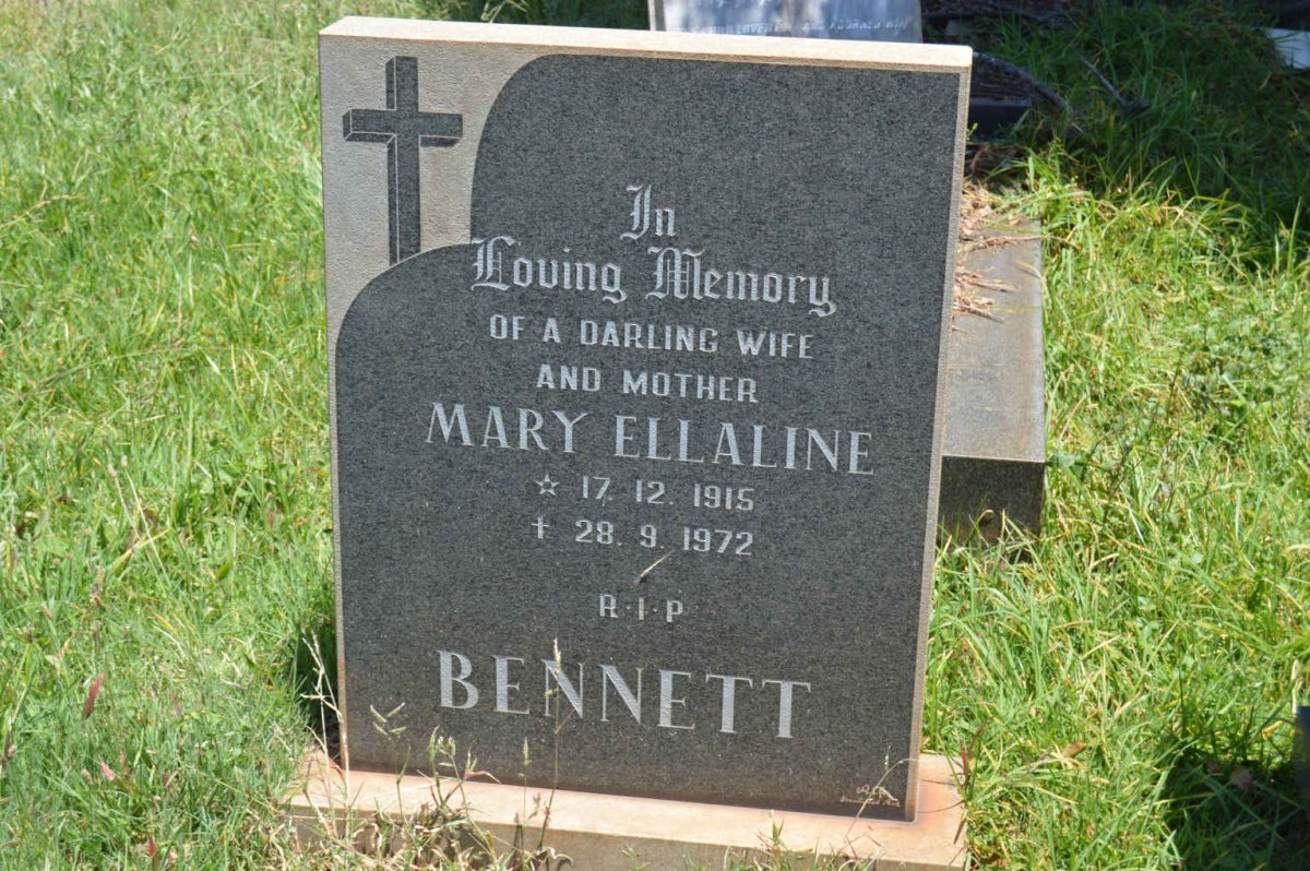 BENNETT Mary Ellaline 1915-1972