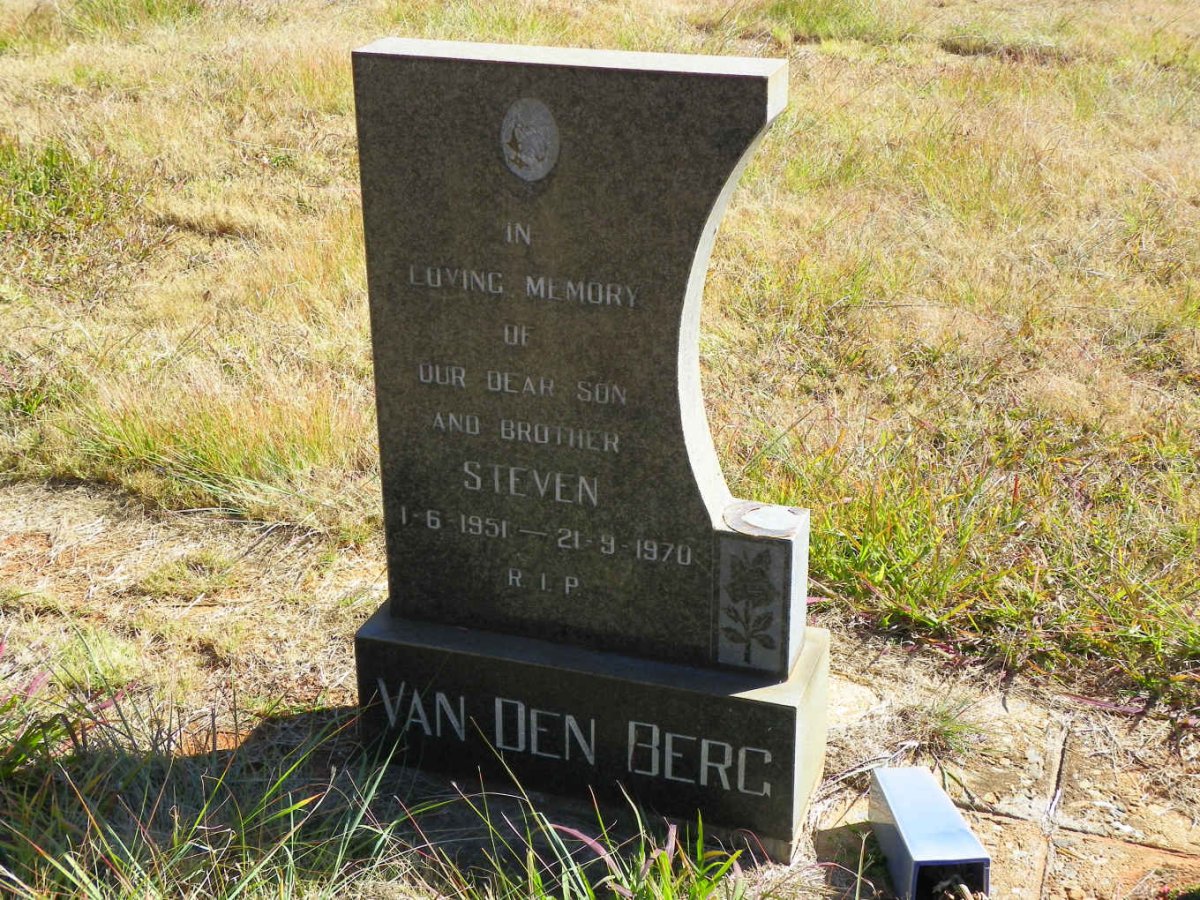 BERG Steven, van den 1951-1970