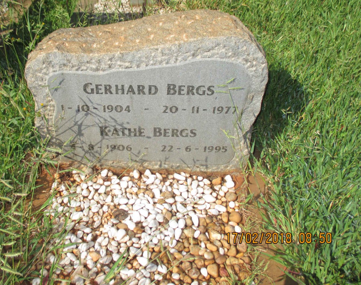 BERGS Gerhard 1904-1977 &amp; Kathè 1906-1995